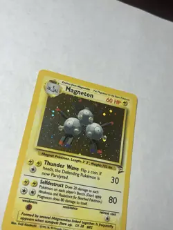 Magneton - 9/130 - Holo Rare - Unlimited Edition Pokemon Base Set 2 - Image 2