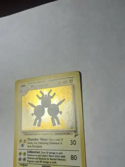 Magneton - 9/130 - Holo Rare - Unlimited Edition Pokemon Base Set 2 - Image 3