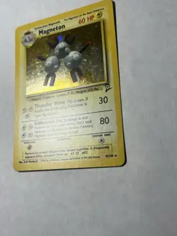 Magneton - 9/130 - Holo Rare - Unlimited Edition Pokemon Base Set 2 - Image 4