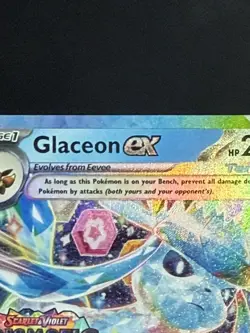 Glaceon EX Prismatic Evolutions STAMPED Promo 026/131 Pokemon 2025 - Image 5
