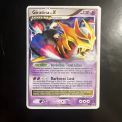 Giratina Lv.X #DP38 Holo 2009 Pokemon Diamond & Pearl Black Star Promo MP - Image 1