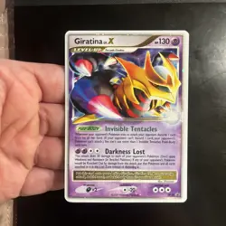 Giratina Lv.X #DP38 Holo 2009 Pokemon Diamond & Pearl Black Star Promo MP - Image 4