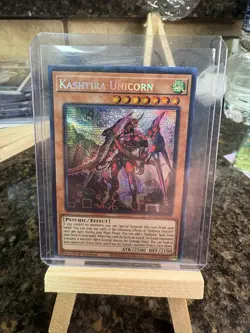 Yu-Gi-Oh! Kashtira Unicorn MP23-EN164 Prismatic Secret Rare 1st Edition Holo - Image 1
