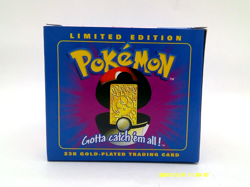 POK'EMON Limited Edition JIGGLYPUFF 23K GoldPlated TRADING CARD in POK'EMON BALL - Image 5