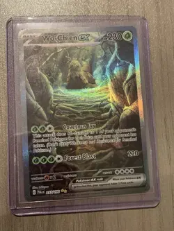 Pokemon Card TCG: Wo-Chien EX 257/193 SIR Paldea Evolved - Image 1