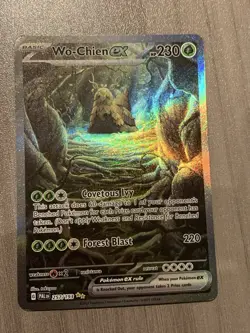 Pokemon Card TCG: Wo-Chien EX 257/193 SIR Paldea Evolved - Image 2