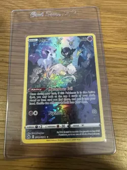 Pokemon Mew TCG Ultra Rare Holo Card Crown Zenith: Galarian Gallery #GG10/GG70 - Image 1