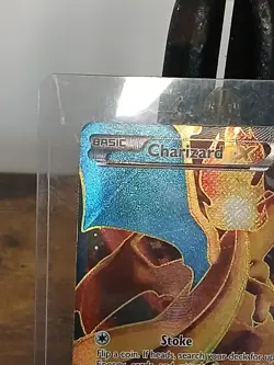 Charizard EX 100/106 Full Art Holo Flashfire Pokemon Card LP - Image 4