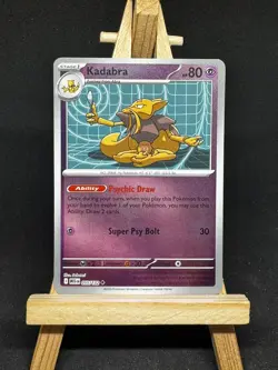 055/132 Kadabra : (Reverse Holo) Card : Mega Evolution : Pokemon TCG - Image 1