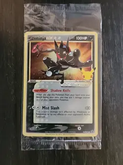Greninja Star SWSH144 SWSH: Sword & Shield Promo Cards Holo *SEALED* - Image 1