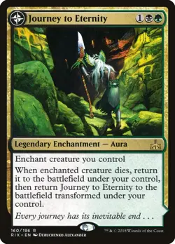 Journey to Eternity / Atzal, Cave of Eternity (Near Mint) (RIX) | MTG - Image 1