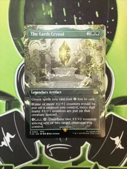 The Earth Crystal *Borderless* - FIN-BF - NM - Magic The Gathering - MTG - Image 1