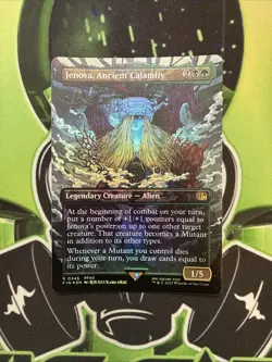 Jenova Ancient Calamity (Borderless Foil) R 0346 FIN Magic the Gathering NM - Image 1