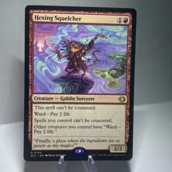 Hexing Squelcher Lorwyn Eclipsed Magic MTG NM - Image 1