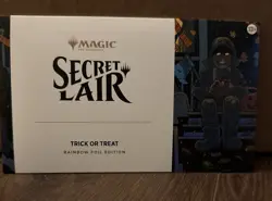 MTG Secret Lair | Trick or Treat Rainbow Foil Edition​ | New & Sealed - Image 1