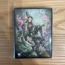 MTG Nissa, Resurgent Animist 100 Sleeve New Sealed Japan limited WotC official - Image 1