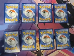 Pokemon Black Bolt & White Flare Holo Energy Set of 8 Complete - Image 2