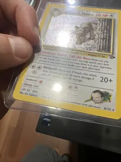 Pokemon TCG Giovanni's Persian 8/132 Gym Challenge Holo Rare - Image 3