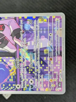 Team Rocket's Murkrow 200/182 - Destined Rivals Illustration Rare Pokemon TCG NM - Image 5