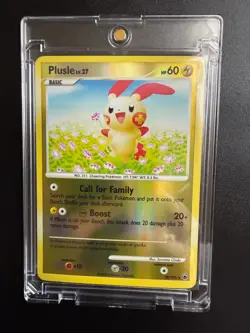 Pokemon TCG Plusle Reverse Holo Holo Rare Card 28/100 Majestic Dawn LP 28/100 - Image 1