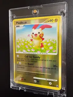 Pokemon TCG Plusle Reverse Holo Holo Rare Card 28/100 Majestic Dawn LP 28/100 - Image 2