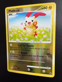 Pokemon TCG Plusle Reverse Holo Holo Rare Card 28/100 Majestic Dawn LP 28/100 - Image 5