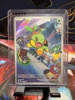 Turtwig MEP 040 Pokemon First Partner Illustration Promo - PACK FRESH - Image 1