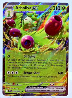 Arboliva EX 23/182 Pokemon TCG Destined Rivals English Holo Rare Pack Fresh - Image 1