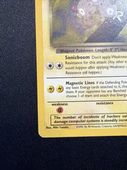 Pokemon Dark Magneton Team Rocket 28/82 Rare 60 HP English Unlimited - Image 5