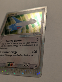 Latios ex 94/97 - EX Dragon set (2003) - MP (see pics) - Vintage Pokemon TCG - Image 4