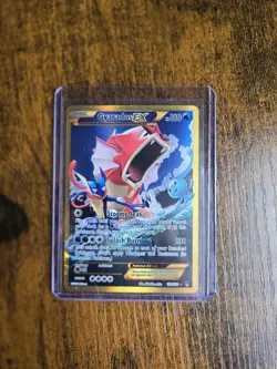 Pokemon TCG Gyarados EX Secret Rare 123/122 XY Breakpoint - Image 1