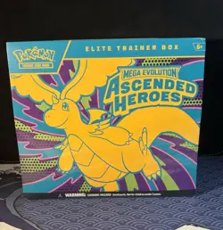 Pokemon TCG Mega Evolution Ascended Heroes Elite Trainer Box New & Sealed - Image 1