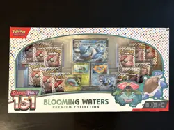 NEW Pokemon TCG Scarlet Violet Blooming Waters 151 Premium Collection - Image 1