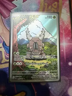 Pinsir 168/167 Pokemon Twilight Masquerade SV Illustration Rare Full Art NM - Image 1