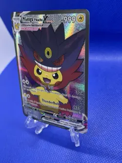 M Gengar Pikachu VCOS 026/055 Pokemon TCG Fan Art Cosplay Textured Near Mint - Image 3