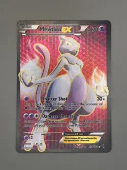 2015 Pokemon XY BREAKthrough #158/162 Mewtwo - LP - Image 1