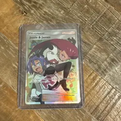 Jessie & James 68/68 Hidden Fates Full Art Trainer Pokemon TCG NM/MINT - Image 1