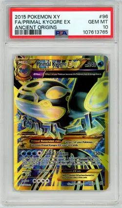 Pokemon Primal Kyogre EX #96 Ancient Origins PSA 10 Gem Mint New Cert - Image 1