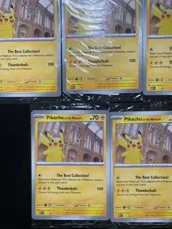 Pokemon TCG MEP Promo Natural History Pikachu At The Museum Jumbo Sealed X 10 - Image 2
