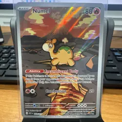 Pokemon TCG ME03: Ascended Heroes Numel 223/217 Illustration Rare NM+ Pack Fresh - Image 1