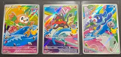 2026 Pokemon 30th Anniversary Promos Eng First Partner Popplio,Litten,Rowlet NM+ - Image 1