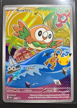 2026 Pokemon 30th Anniversary Promos Eng First Partner Popplio,Litten,Rowlet NM+ - Image 2