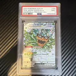 Pokemon TCG Teal Mask Ogerpon ex 166 SV Promo Holo PSA 9 210 HP 2024 - Image 1