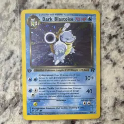Pokemon Dark Blastoise Holo Rare #3/82 Team Rocket 2000 - Image 1