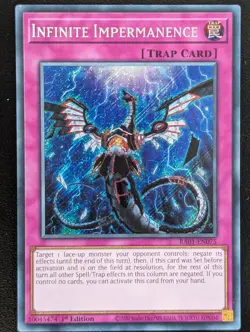 Unendliche Unbestandigkeit RA01-EN075 Secret Rare Englisch NM YUGIOH - Image 1