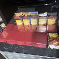 Dragon Shield Red Matte Standard Size Card Sleeves 63x88mm Out Of Print! - Image 2