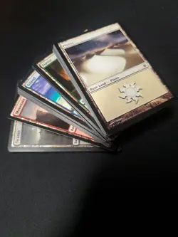 100 Magic the Gathering Basic Land Cards Lot - 20 of each type MTG + 20 Bulk - Image 1