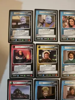 1994 Star Trek CCG: First Edition Black Border Premiere - 30 Card Lot Bin SC2 - Image 2