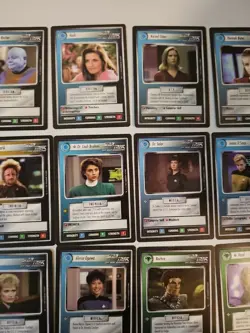 1994 Star Trek CCG: First Edition Black Border Premiere - 30 Card Lot Bin SC2 - Image 3