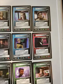 1994 Star Trek CCG: First Edition Black Border Premiere - 30 Card Lot Bin SC2 - Image 4